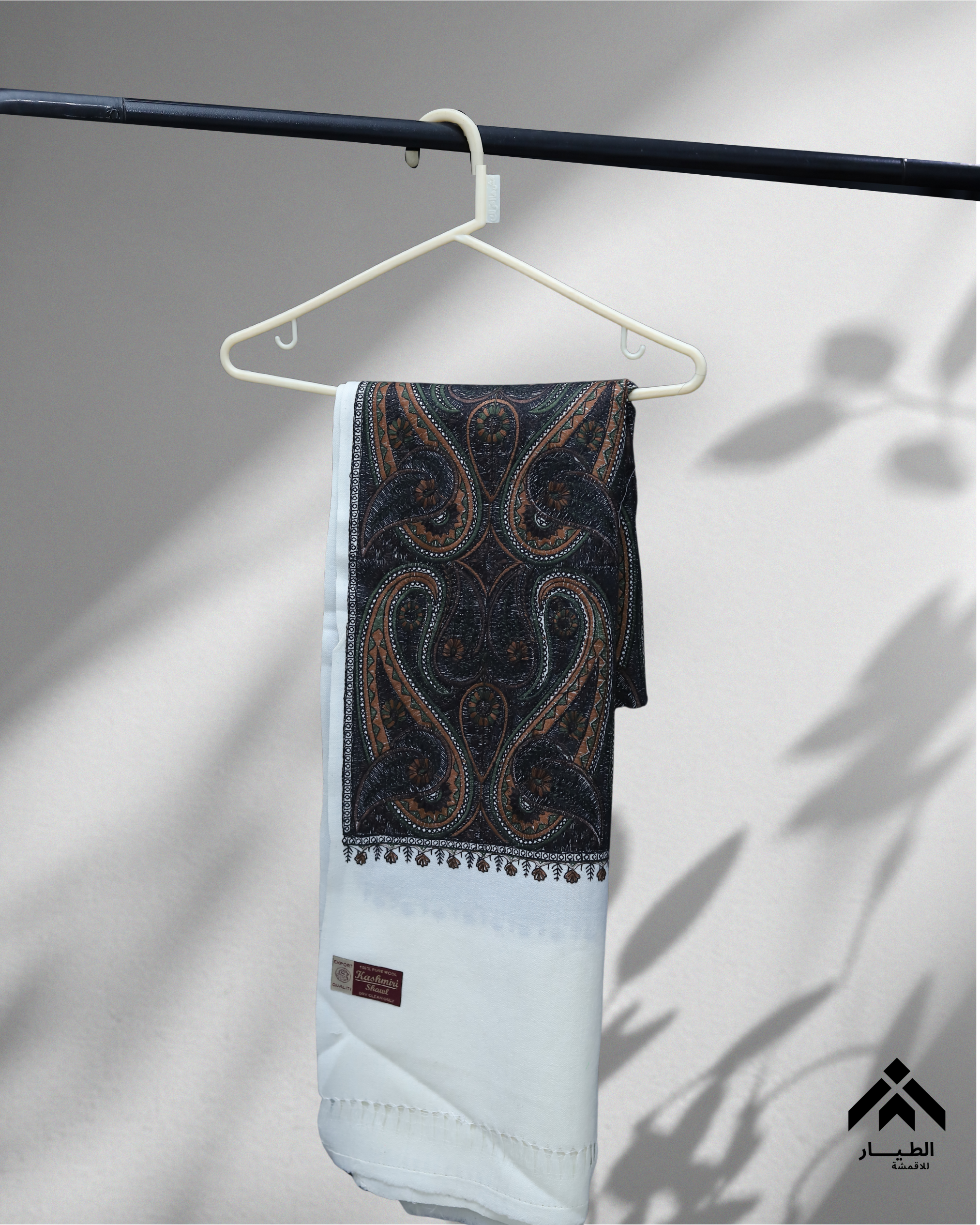 شال كشمير الطاووس