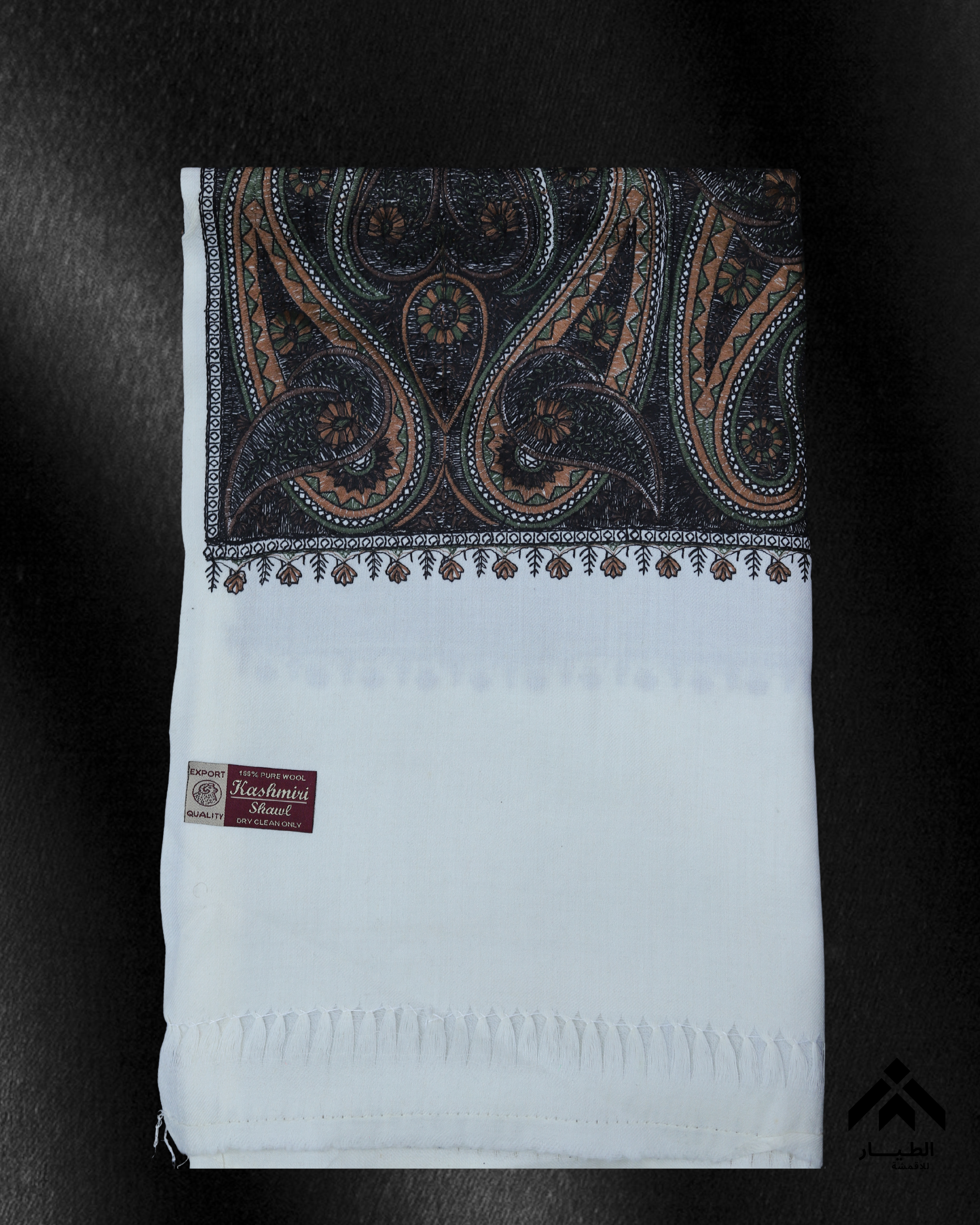 شال كشمير الطاووس